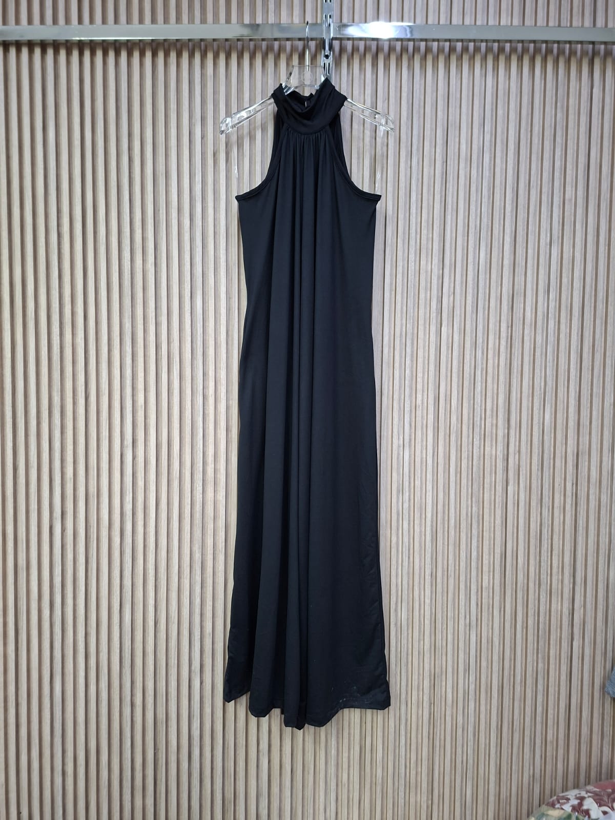 Boho Cuello alto  Brush Unitalla Casual Elegante Para el Dia a Dia Largo Para Talla Petit y Curvy