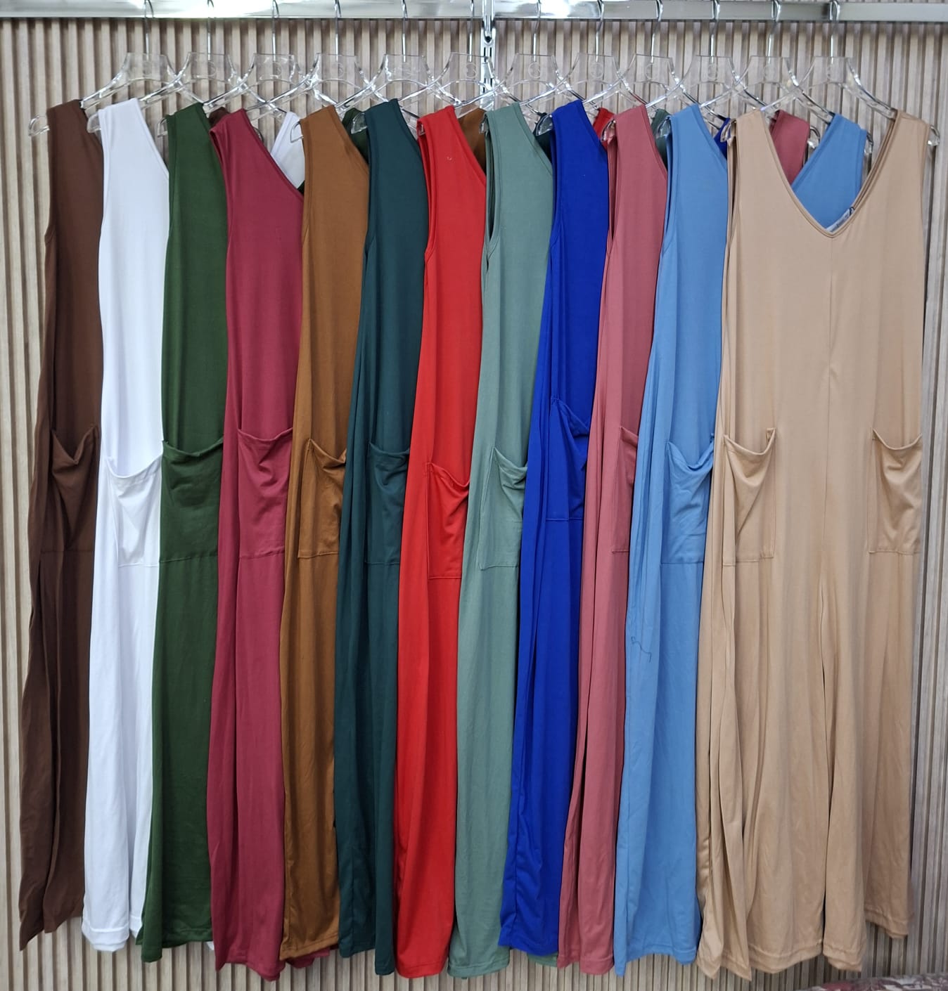 Palazzo Boho Lisboa Brush Unitalla Tirante Grueso Casual Para Tallas Petit y Plus