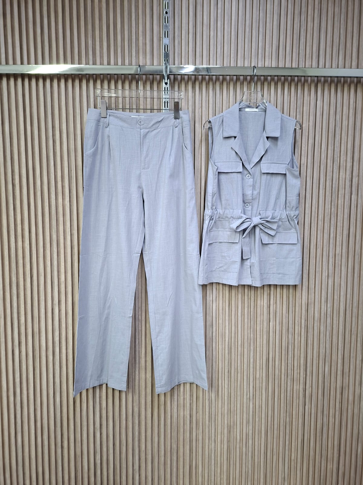 Set Lino 725 Brenda. Modelo Fresco, Comodo, Moda Mexicana, Casual, Elegante, Para Sentirte Libre Y Tu Misma.