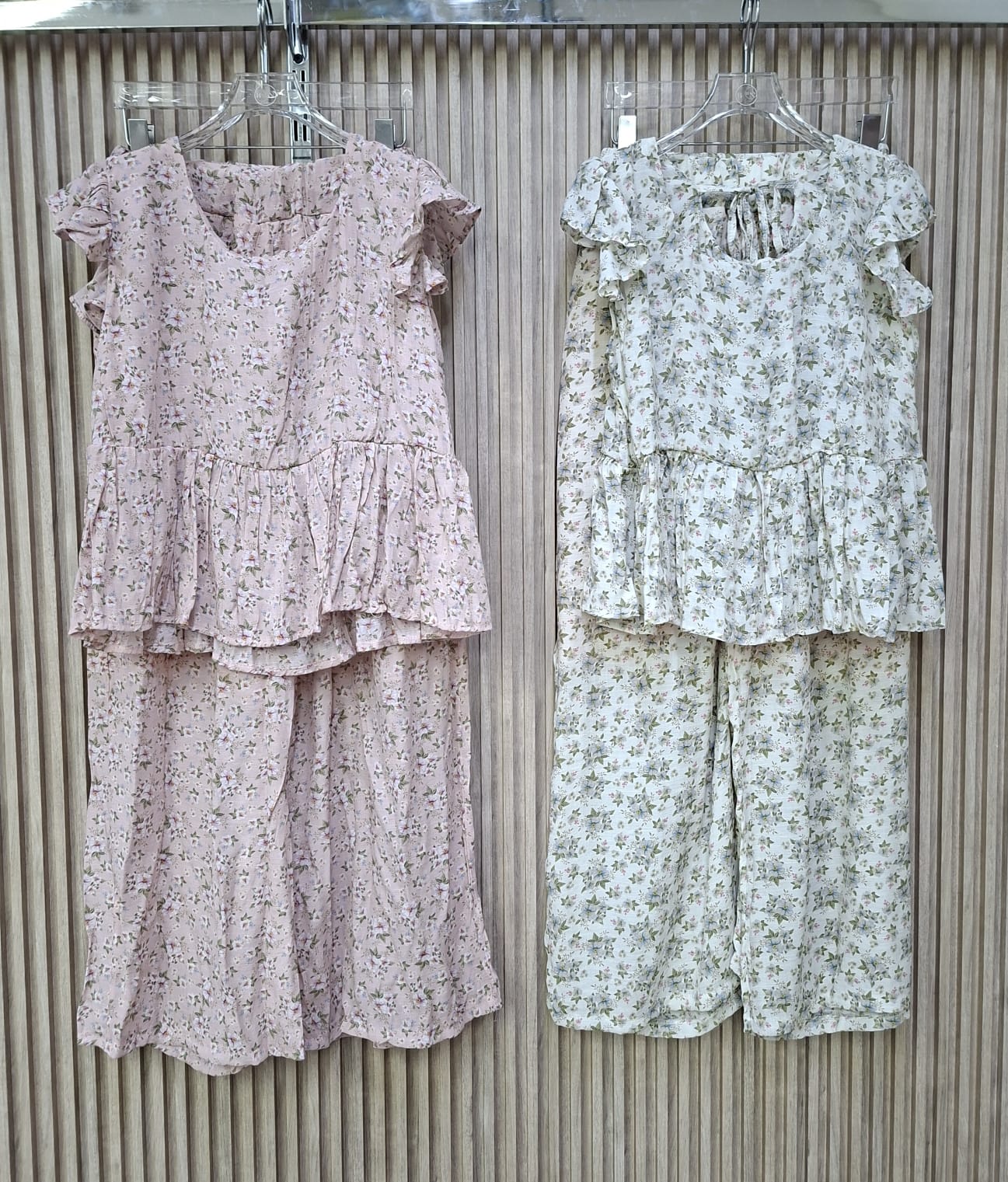 Set Margarita Olan. Modelo Comodo Y Ligero, Ideal Para La Temporada De Calor, De Tela Muy Fresca.