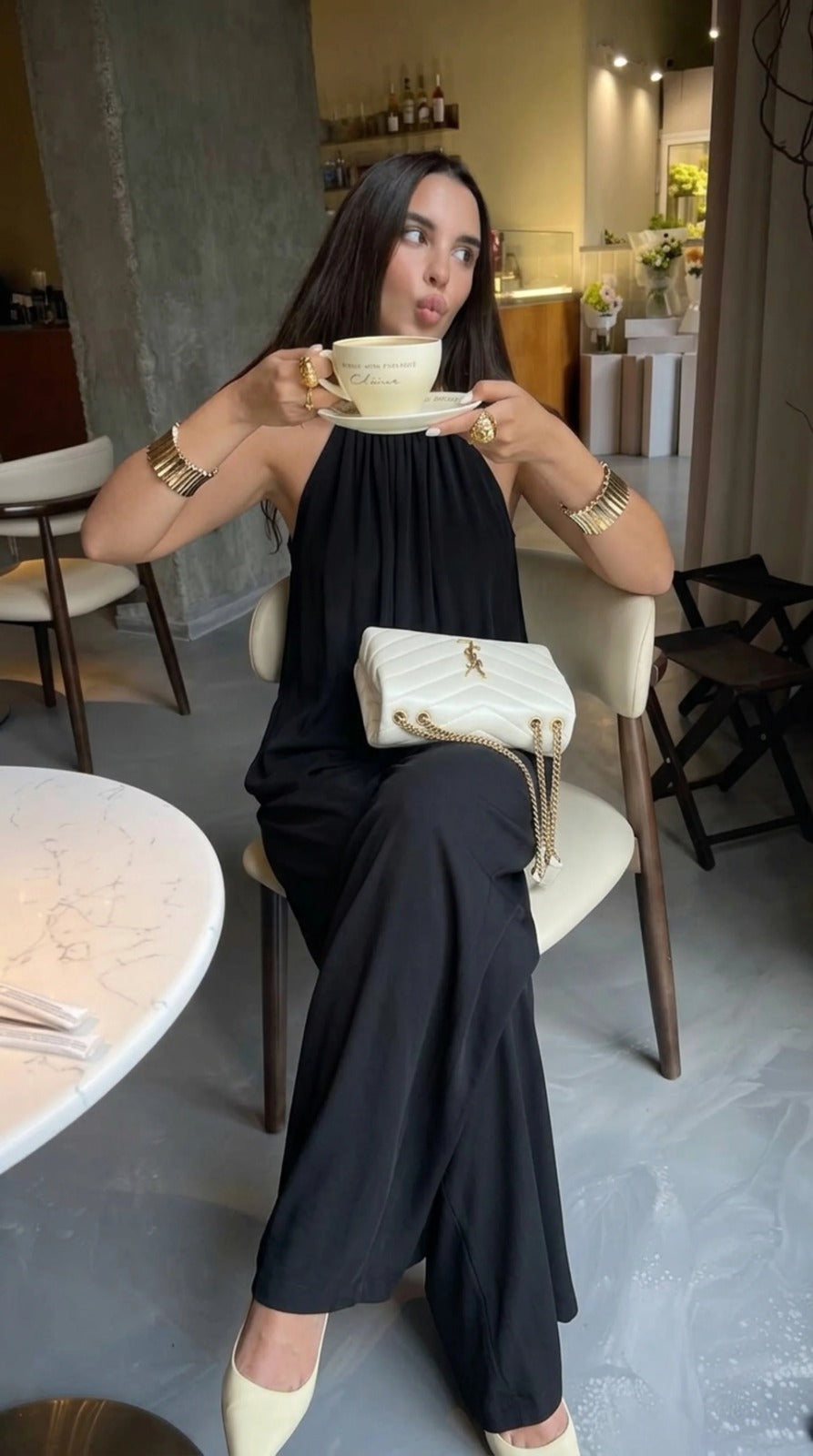 Palzzo Boho Cuello alto Brush ESPAÑA