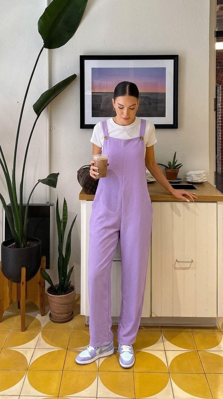 Overol Lia Con Blusa Incluida.