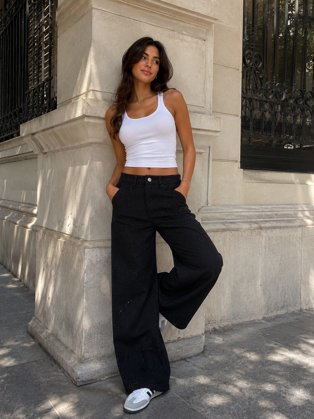 Pantalón Diamond De Mezclilla.