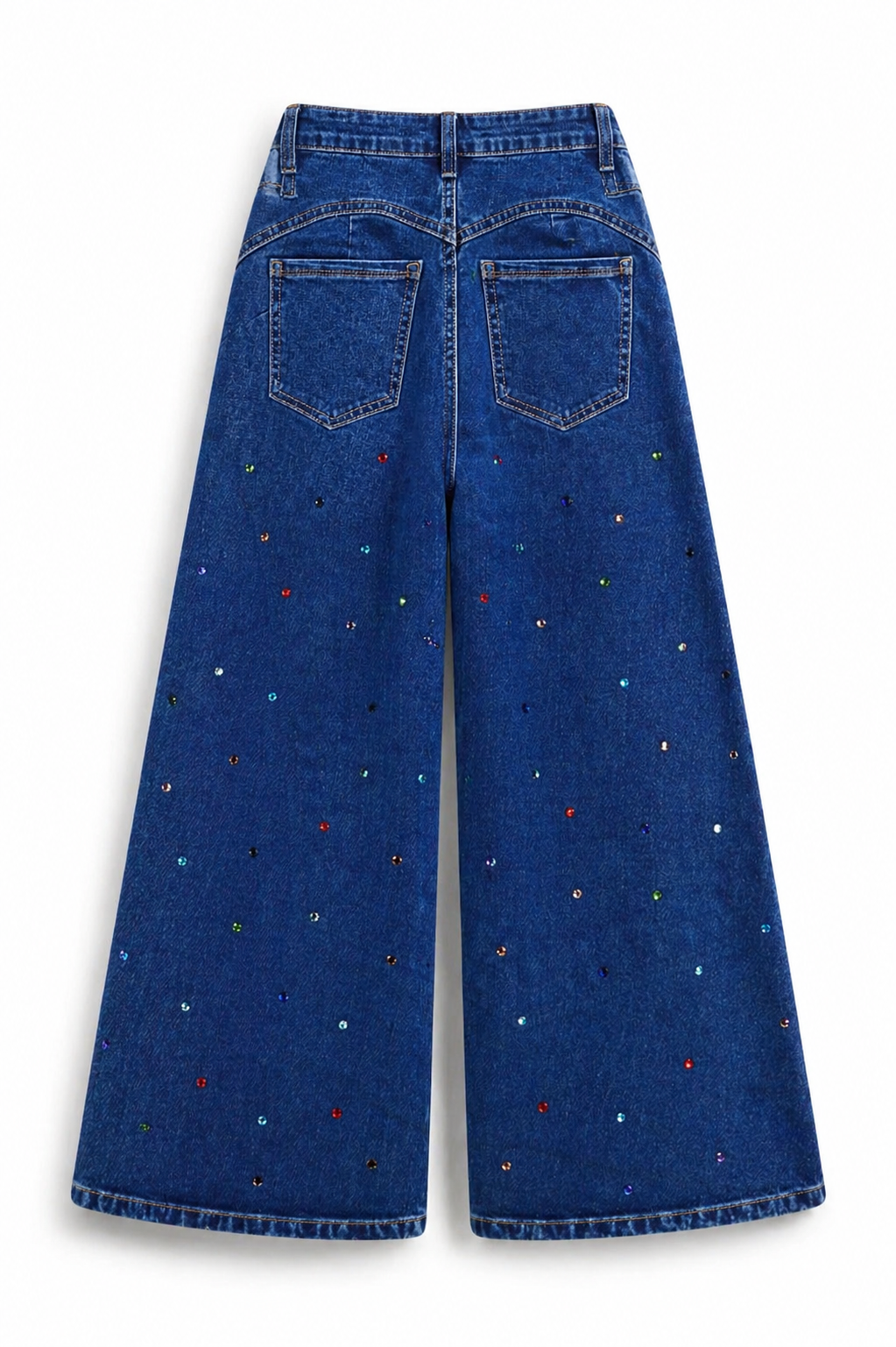 Pantalón Brillos Mezclilla DF182