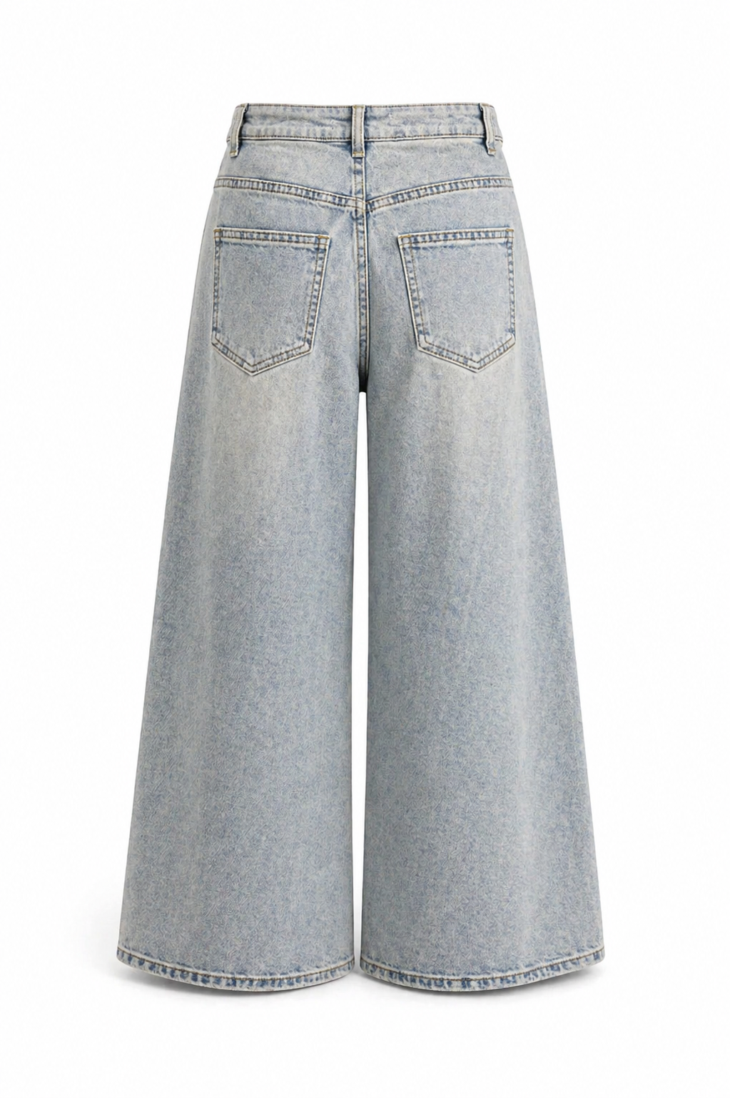 Pantalón Brillos Mezclilla T7088