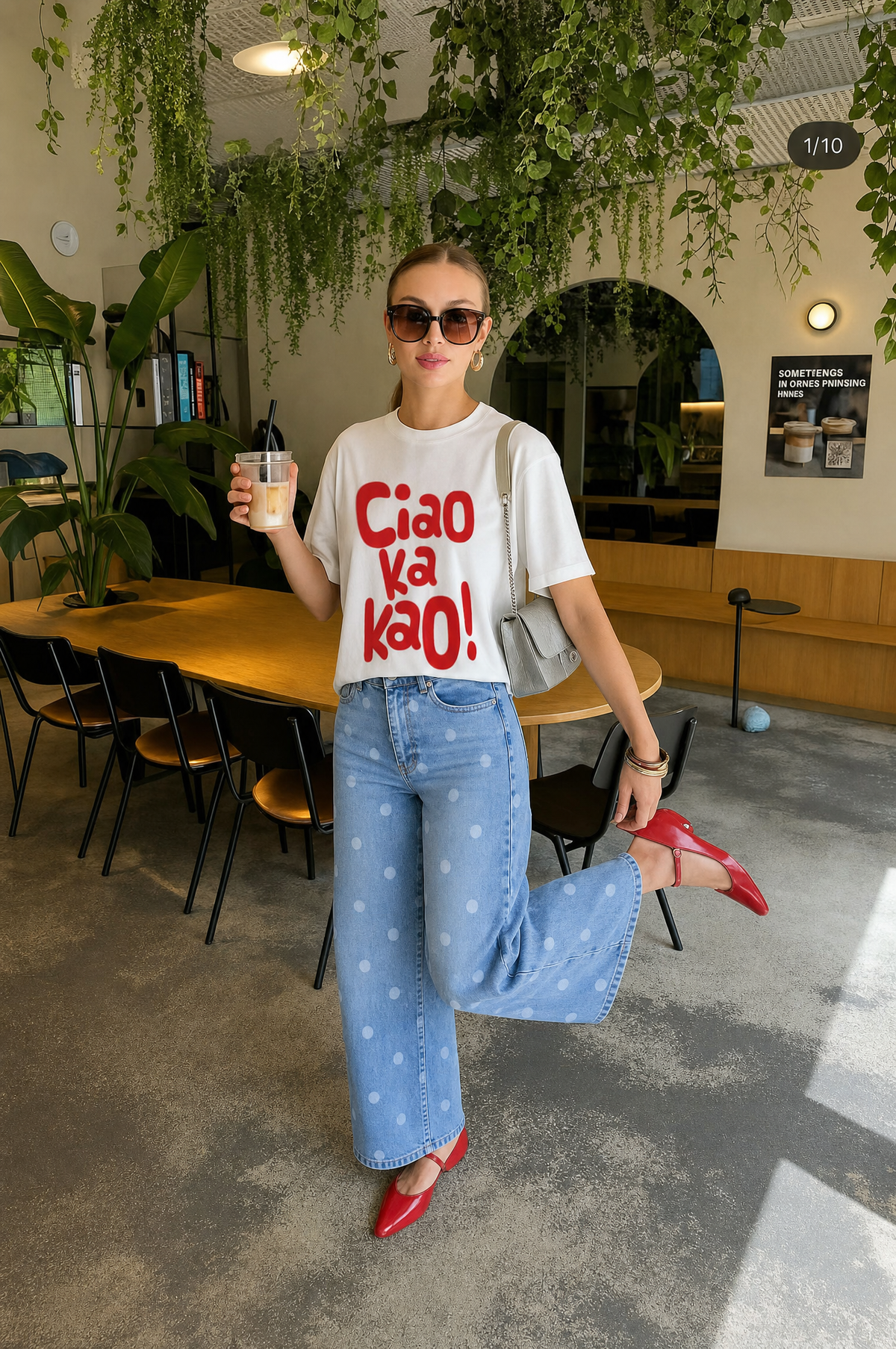 Pantalón Dazzle Wide Leg.